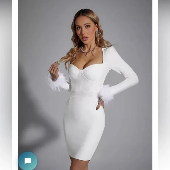 Catchall Dresses | White Catchall Midi Reception Dress | Color: White | Size: S | Pm-44548933's Closet